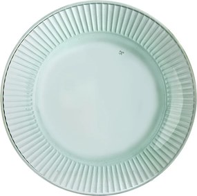 Farfurie verde pentru desert din sticlă ø 21 cm Verde – Orion