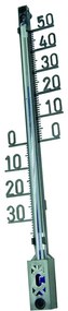 Termometru de camera Fackelmann 16370 Tecno, 16 cm, Plastic, Negru