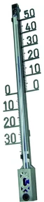 Termometru de camera Fackelmann 16370 Tecno, 16 cm, Plastic, Negru