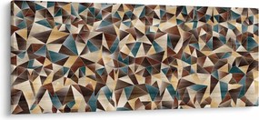 Tablou - Triunghiuri (120x50 cm)