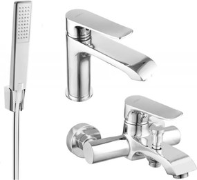 Mexen Pecos Set cadă R72, crom - 72703R72-00