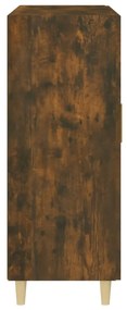 Servanta, stejar fumuriu, 69,5x34x90 cm, lemn prelucrat 1, Stejar afumat