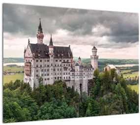 Tablou - Castelul pe stânci (70x50 cm)