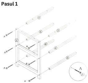 Noptieră camera copilului, model tigru, cu 2 sertare, H&amp;S Collection, MDF, 41x33,5x43 cm, albastru