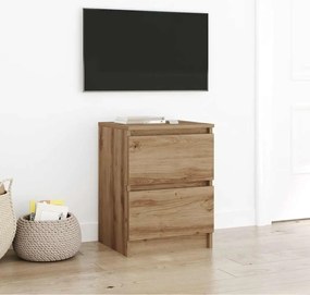 vidaXL Dulap TV Artisan Stejar 40x35x54 cm Lemn prelucrat