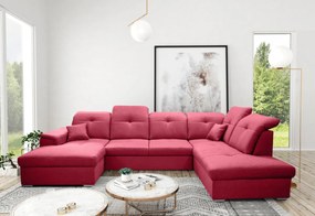 Supermobel Canapea in forma de U DAVIO, 320x85-104x204/156, sawana 27, stanga