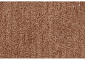 Covor tip traversă cărămiziu/bej din bumbac 80x230 cm Duetto Toffee – Lorena Canals