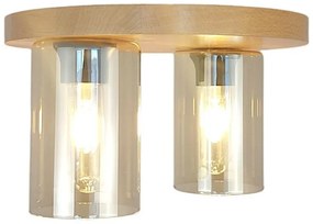 Plafoniera clasica fabricata manual SIENA YELLOW