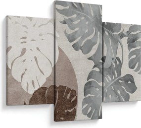 Tablou - Design cu frunze (90x60 cm)
