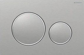 Geberit 115.889.SN.1 - Placă de acționare Sigma20 24,6 x 16,4 cm din oțel inoxidabil