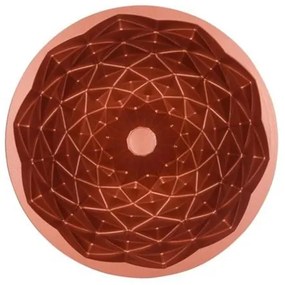 Formă KITCHISIMO pentru guguluf, 24 cm, model diamant, cupru