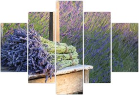 Tablou - Buchețele de lavandă (150x105 cm)