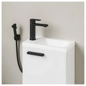 Ravak XJGL1100000 - Lavoar suspendat CHROME 40 x 22 cm, marmură turnată, alb