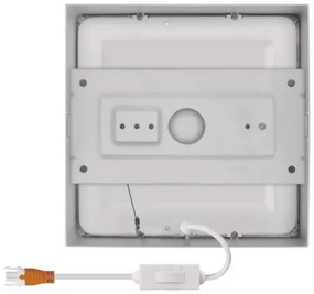 Plafonieră LED/12,5W/230V 3000/3500/4000K 17x17 cm alb