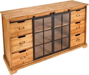 Comoda design industrial vintage Heritage 150cm A-40881 VC