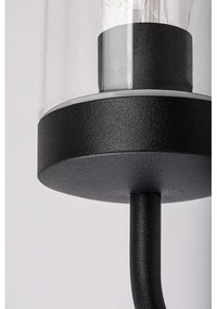 Aplică pentru baie YAGO 1xE27/60W/230V neagră Rabalux 3310