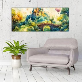 Tablou - Castel de Poveste (120x50 cm)