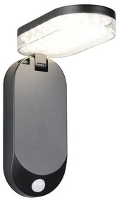 Corp de iluminat pentru exterior LED, de perete, solar (înălțime 26 cm) Lagoas – Trio