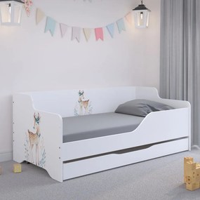 Pat copii cu cerb 160x80 cm