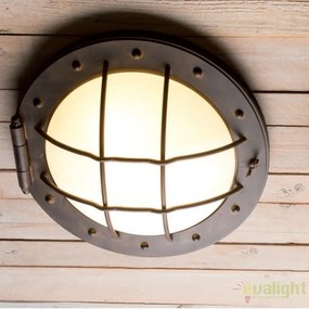 Aplica perete sau tavan design industrial din fier forjat DE 2626, 42cm DE 2626