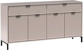 Comoda dormitor moderna LINKASTYLE LS1, casmir, PAL, 165x41x86 cm