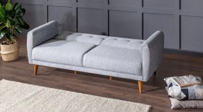 Set Canapea Extensibilă si Fotoliu Aria, Gri