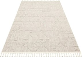 Covor 514SRZ2107, 80x150 cm, forma dreptunghiulara, material tesut, be