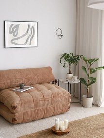 Fold canapea Fold Kadife 2 Camel