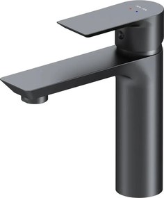 Baterie lavoar AM.PM Sense monocomanda finisaj negru mat