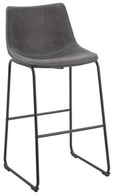 Set scaune tip bar 2buc. Franklin (gri). Promo -40%. 1009966