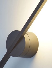 Aplica LED ambientala design modern minimalist SPIDER negru W0267 MX