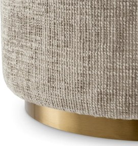 Scaun pivotant modern design LUX Chair Greer, Creststone beige