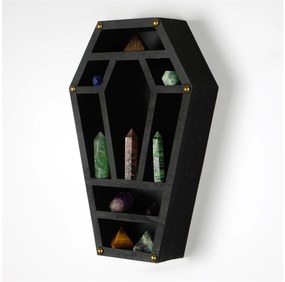 Raft decorativ de perete Ketina 1 (negru) . 1093676