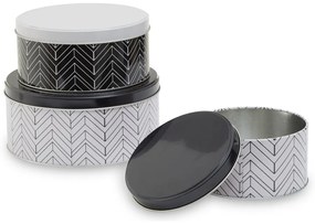 Recipiente 3 buc. din metal pentru alimente Urban – Premier Housewares