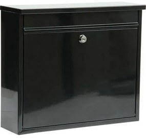 Cutie poștală neagră, 31 x 36 x 10 cm