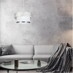 Lustră pe cablu RESSA 1xE27/60W/230V crem