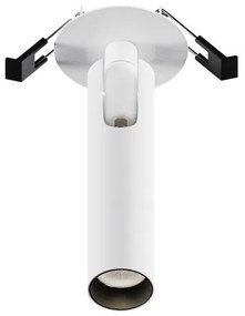 Mini Spot LED incastrabil directionabil iluminat tehnic Focus T alb
