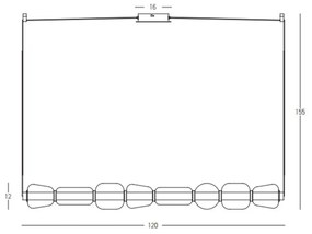 Suspensie  23065 Zambelis LED, Auriu, Grecia