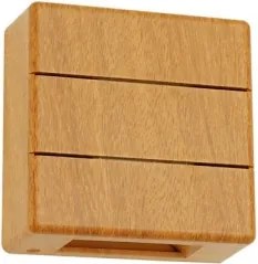 Immax 08522L - Aplica de perete LED pentru exterior LUXLINE LED/6W/230V 3000K IP54 stejar