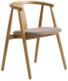 Scaun de dining bej/în culoare naturală Relate – Unique Furniture