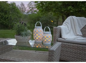 Felinar Star Trading Flame Lantern, înălțime 16 cm, alb