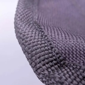 Garthen Scaun pliabil de camping, negru