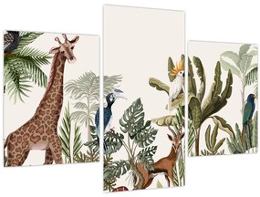 Tablou - Locuitorii africii (90x60 cm)