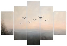 Tablou - Stol de păsări (150x105 cm)