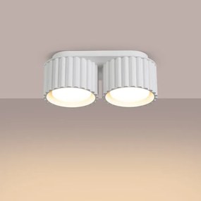 Sollux SL.1783 - Corp de iluminat tip spot AURA 2xGX53/10W/230V alb