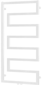 Mexen Floryda calorifer decorativ 1080 x 600 mm, 358 W, Albă - W206-1080-600-00-20