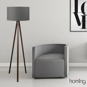 Lampă de podea AYD 1xE27/40W/230V maro/gri