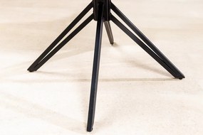 Set 2 scaune Pivotante, Piele Naturala Neagra, Euphoria