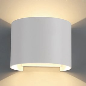 Aplica LED dimabila iluminat exterior ambiental IP54 DAVOS alb MA-8603