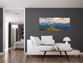Tablou - panorama montană (120x50 cm)